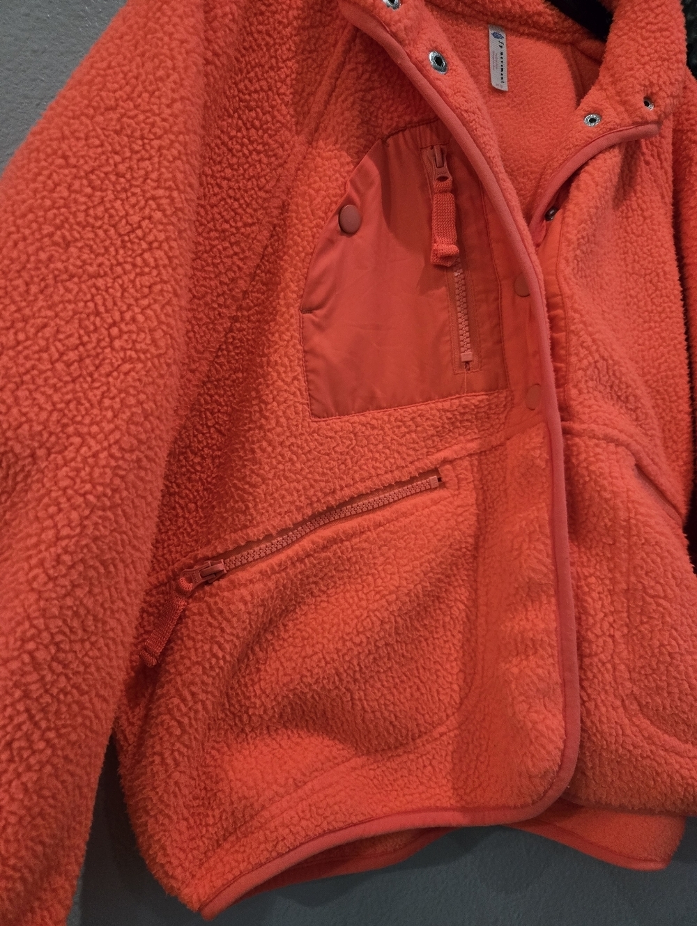 Free People Movement Hit The Slopes Fleece  Sherpa Jacket - Picture 8 of 13